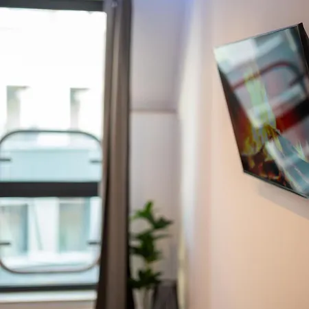 Mitten In - City-apt - Eigenstaendiger Check-in - Tv شقة *